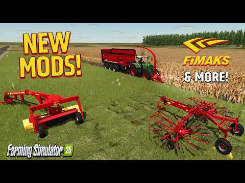 FiMAKS FRIDAY?! NEW MODS / UPDATES (GUIDE/REVIEW) Farming Simulator 25
