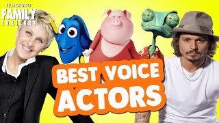 Top 10 Celebrity Voice Actors from Animated Family Movies