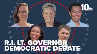 Election 2026 Debate Extended Edition: Democratic candidates for Rhode Island lieutenant governor
