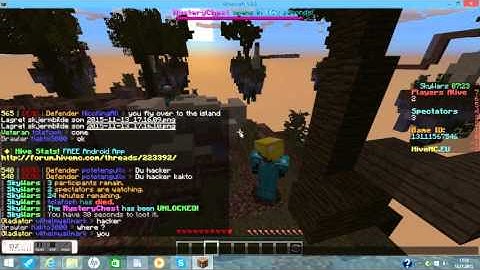 HACKER i TheHive SkyWars