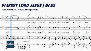Fairest Lord Jesus | Bass | Vocal Guide by Bro. Kent Babia 