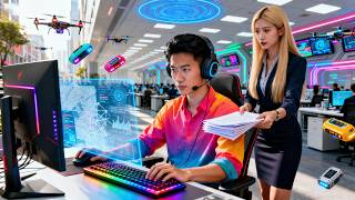 A Nhân Viên Suốt Ngày Chơi Game Trong Giờ Làm , Nào Ngờ Là Thiên Tài Làm Việc, Tay Nhanh Hơn Não screenshot 4