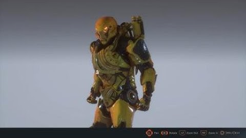 A Javelin design inspired by Bumblebee from The Transformers for Anthem. Colors and materials.