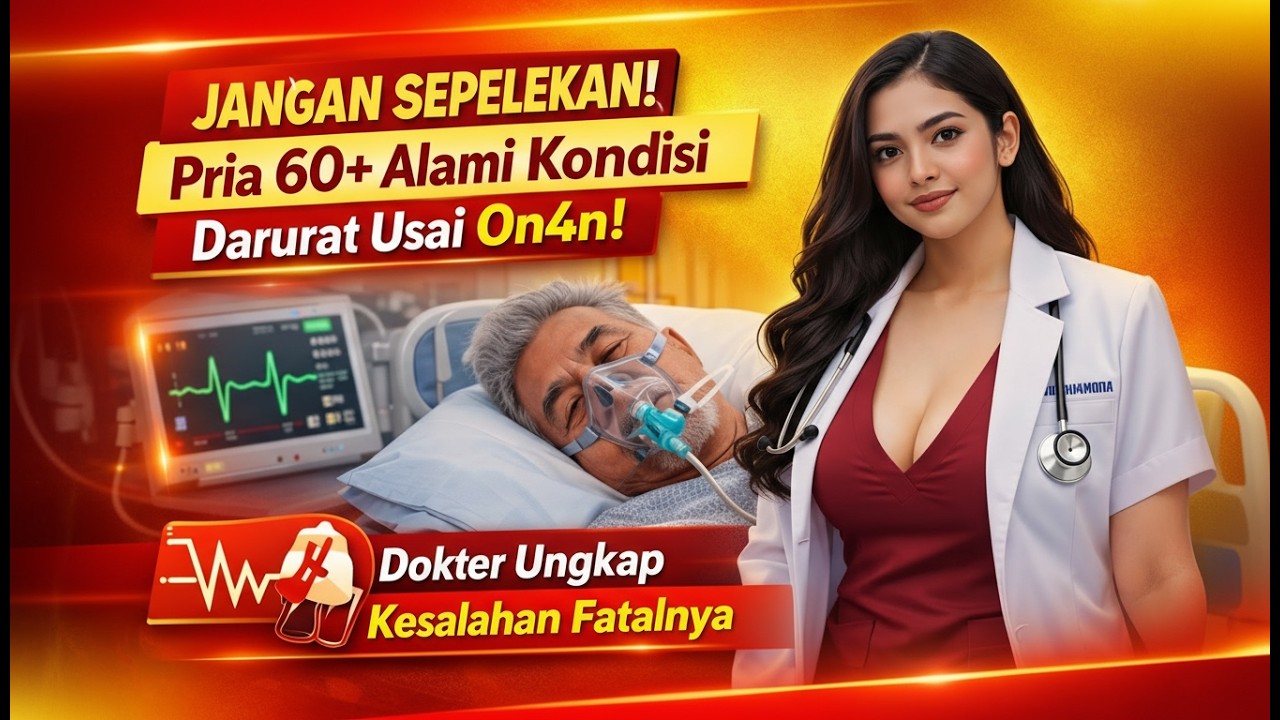 “JANGAN SEPELEKAN! Pria 60+ Alami Kondisi Darurat Usai 0n4n! — Dokter Ungkap Kesalahan Fatalnya”