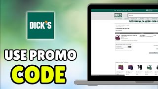 How To Use/Redeem Dick's Sporting Goods Promo Code - Full Tutorial