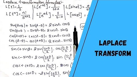 Laplace transform