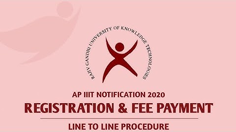 How to Apply AP IIIT Online || Application to AP IIIT Official | How to Apply for AP RGUKT CET 2020