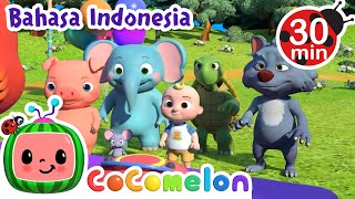 Tarian Beku dan Tahan! | CoComelon | Kartun dan Lagu Anak | Moonbug Kids Indonesia | Nursery Rhymes