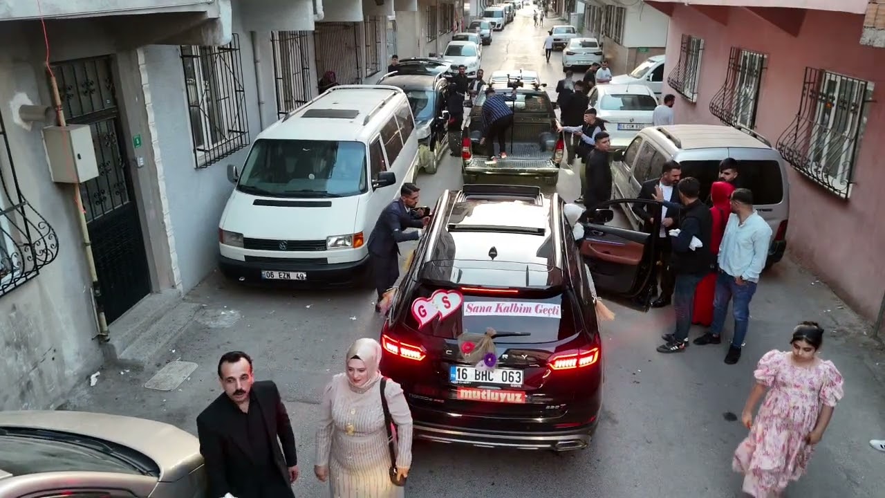 Yazıcı Ailesi Düğün Konvoyu