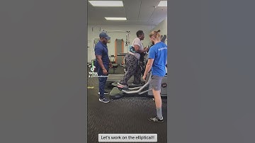 Advancing to the elliptical!