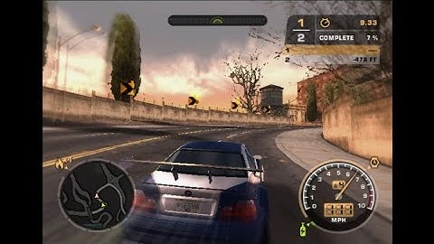 Need For Speed Most Wanted 2005 Black Edition PCSX2 Intel UHD 630 I5-10500 Test
