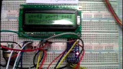 Arduino Projects 23 - 3Axis Accelerometer MMA7361 Using