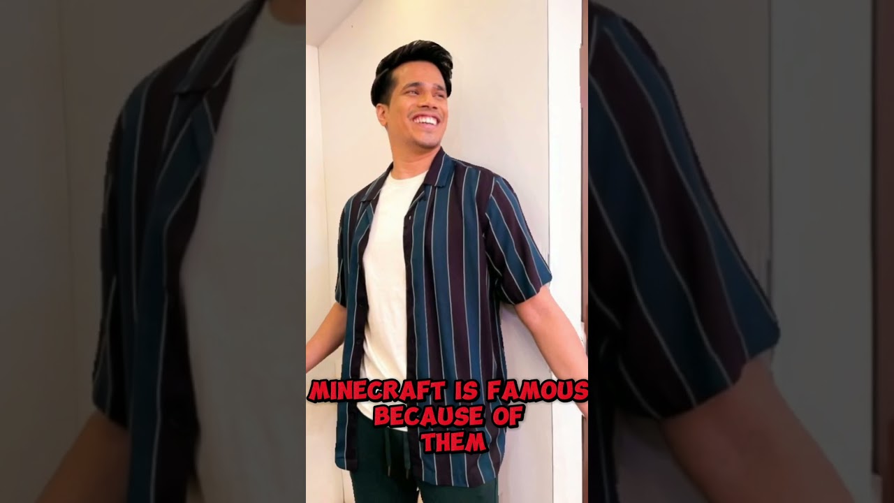 Minecraft is famous because of them🔥😈|| #shorts #trending #viral