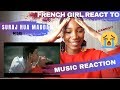 Crazy french girl reaction to suraj hua maddam song k3g  srk  kajol are the best period