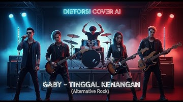 Gaby  – Tinggal Kenangan (Alternative Rock Cover | Distorsi AI)