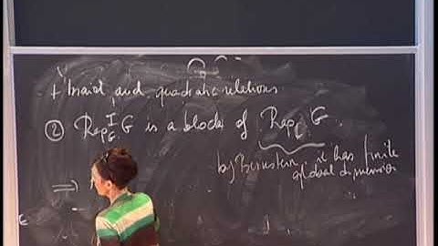 Aspects of the mod p representation theory of p-adic reductive groups 2-2 (Rachel Ollivier)