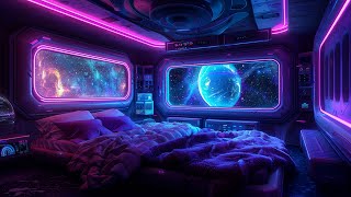 Deep Space Sleep: Calming Spaceship Ambiance for Restful Slumber - Soothing Sounds from the Cockpit