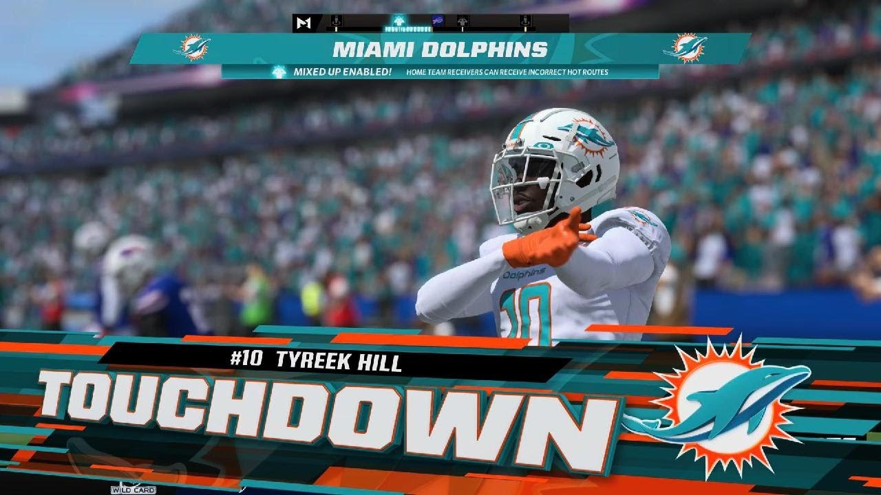 Tyreke Hill TD dance Madden NFL 23 YouTube
