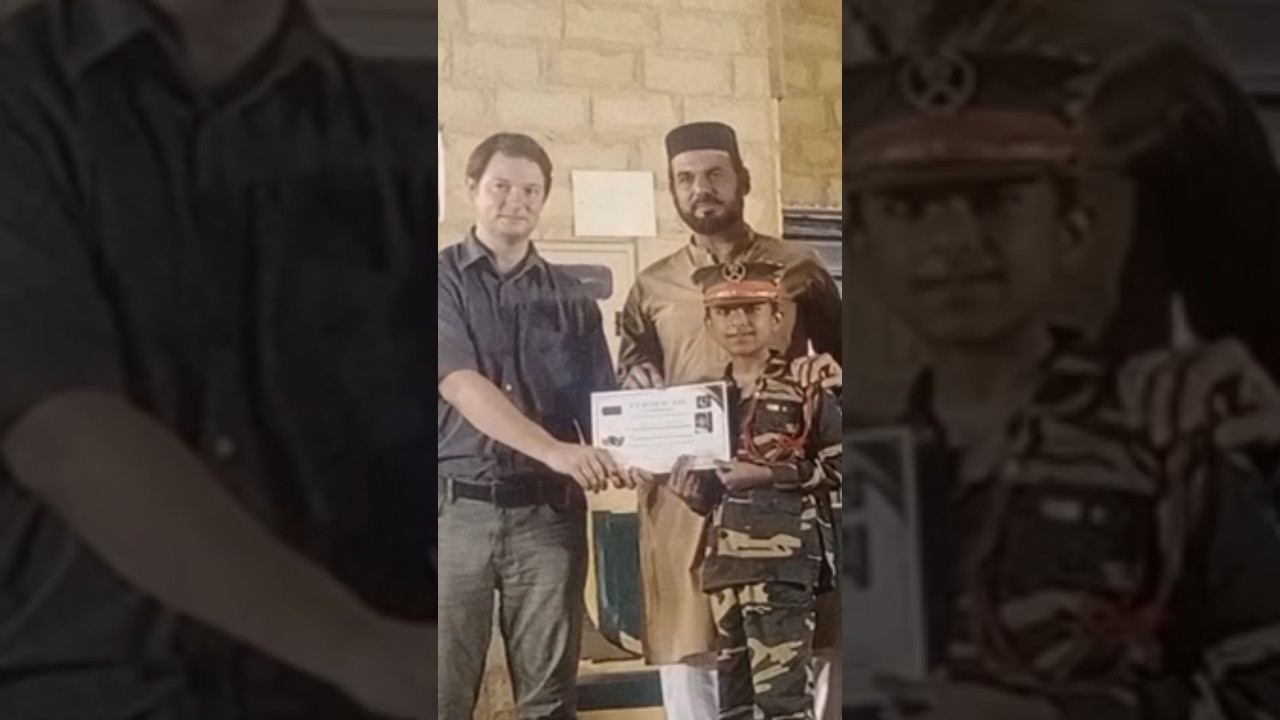 Young Artist Muhammad  Shayan Winning Best Performance Certificate From Russian Culture Center KHI