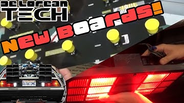 DeLorean Performance Industries/PJ Grady Tail Lamp Circuit Boards Unboxing and Installation