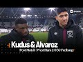 Mohammed Kudus & Edson Alvarez react after West Ham seal #UEL last 16 place ⚒️ | Europa League image