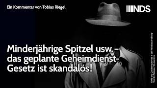 Underage spies and more – the planned intelligence service law is scandalous! NachDenkSeiten Podcast