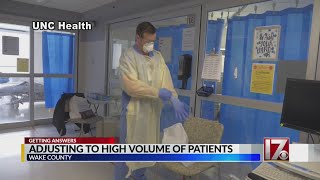 Central NC hospitals brace for winter surge of COVID-19 cases