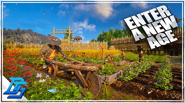 BASE IMPROVEMENTS, BRONZE AGE IS HERE AND NEW SWORDS! - Myth of Empires Gameplay - Part 4