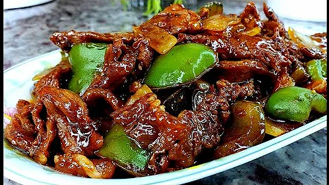PEPPER STEAK | Chinese Take Out Pepper Steak #subscribe