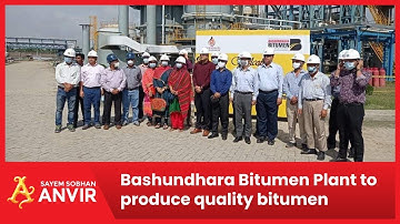 Bashundhara Bitumen Plant to produce quality bitumen