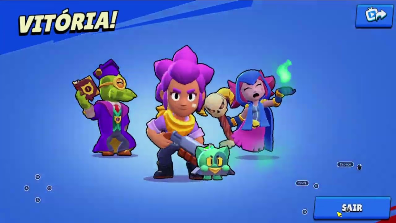 Jogando Brawl Stars no pc!!!!