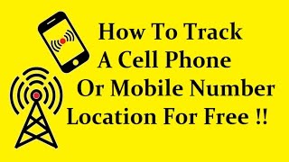 Simple Trick To Track A Cell Phone Or Mobile Number Location For Free ! - 9 Tech Tips screenshot 1