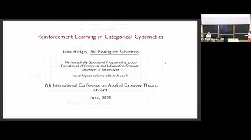Riu Rodriguez Sakamoto - Reinforcement Learning in Categorical Cybernetics
