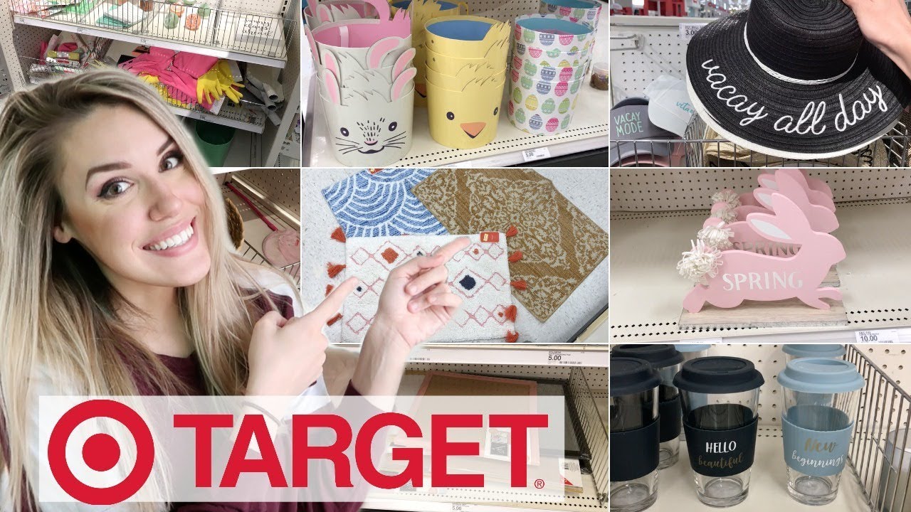 SPRING TARGET DOLLAR SPOT SHOP WITH ME 2019 & AMAZING TARGET DEALS! | Lauren Midgley