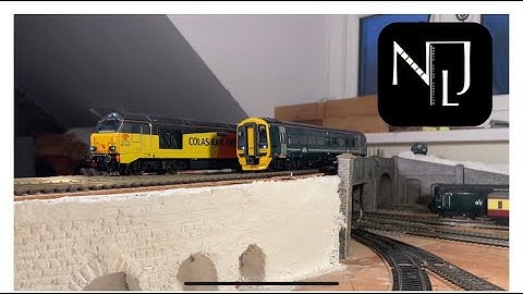 North Leigh Junction February 2021 layout update/ballasting: