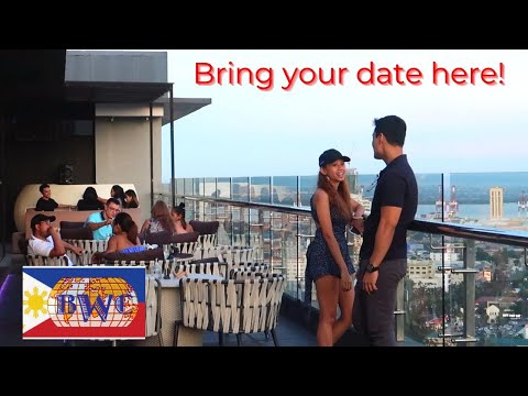 Verified Lounge Rooftop Terrace Bar at Avenir Building in Cebu city, Philippines.