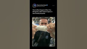 How WATER behaves in SPACE!! #shorts #water #iss #universe #space #trending #cosmos #video