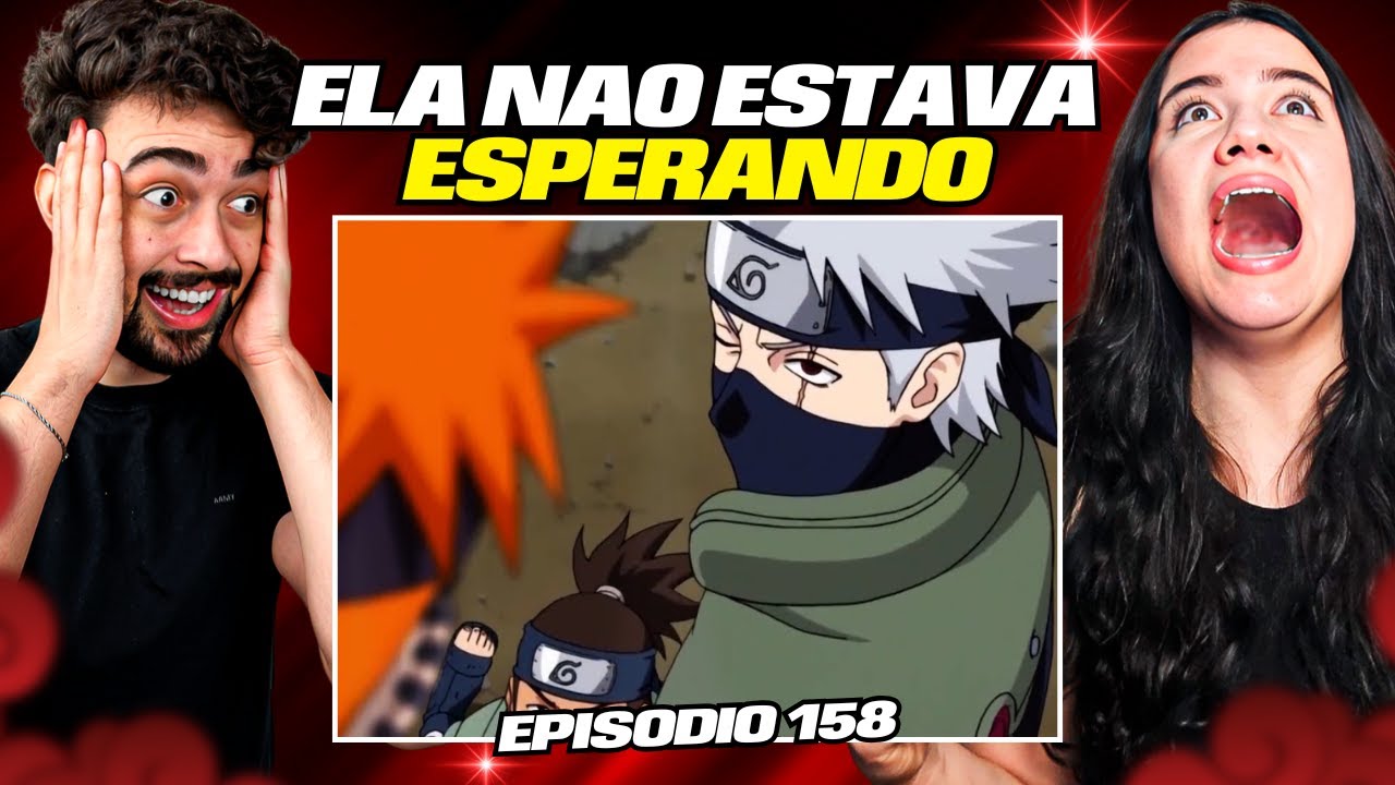 😍 Kakashi Gostoso Salva o Iruka!! Naruto Shippuden Ep 158 React