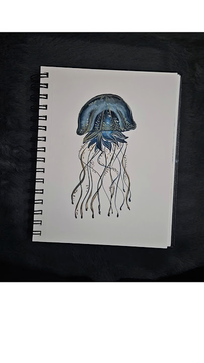 Jelly fish painting #art #shorts #jellyfish #painting #drawing #youtubeshorts #trending #viral