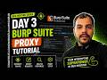 [English] Day 3: Burp Suite Proxy Tutorial (Beginner Guide) | Bug Hunting Full Course | hacker vlog