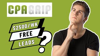 Use This CPAGrip Free Traffic To Make  $2,500/Wks | CPA Marketing Free Traffic Method