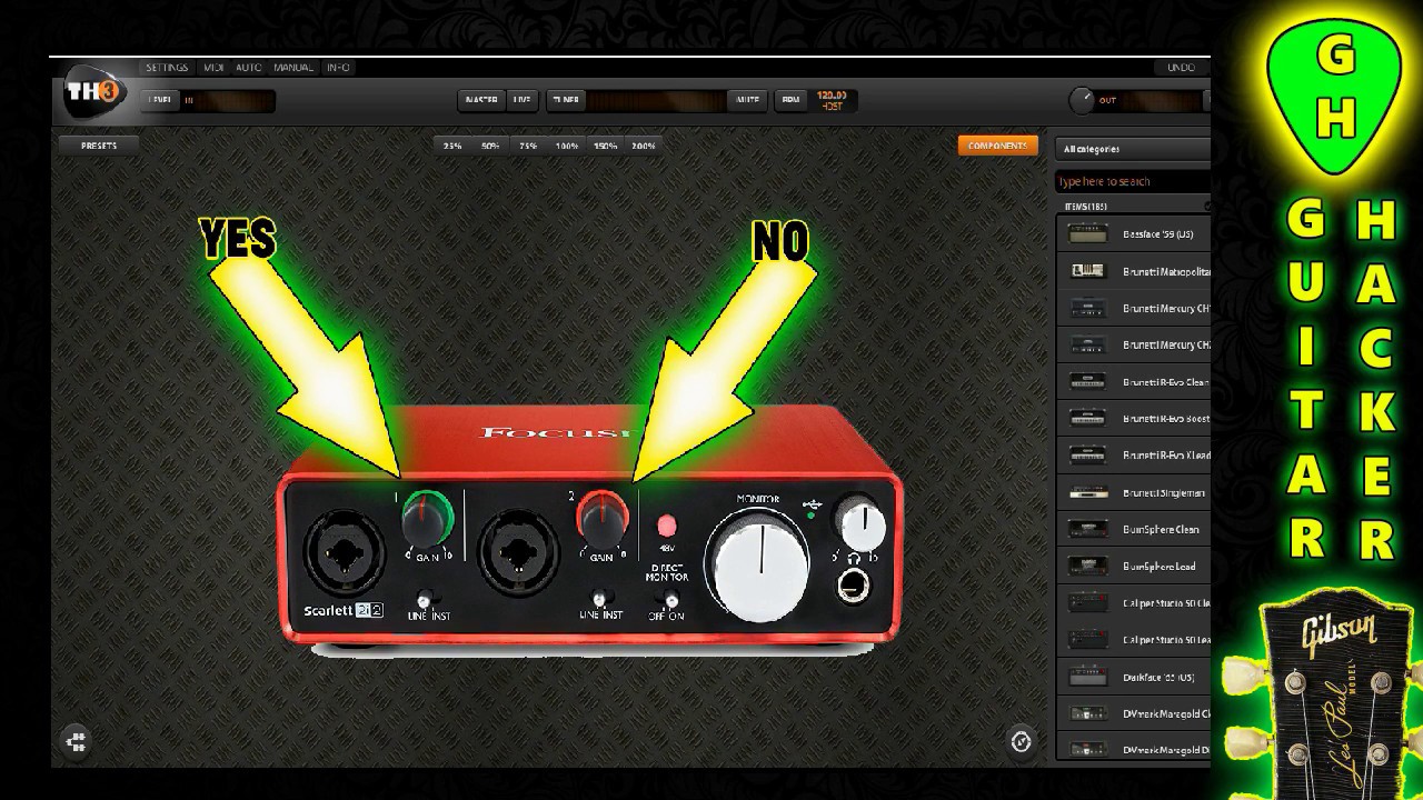 AMP SIM TUTORIAL PART ONE OVERLOAD TH3 HOW TO USE GUITAR AMP SIMULATORS YouTube
