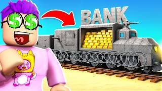 Making the TRAIN into A BANK in ROBLOX DEAD RAILS...!?