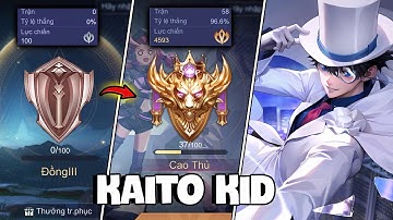 VUX HÀNH TRÌNH HAYATE KAITO KID TỪ ĐỒNG LÊN CAO THỦ LIÊN QUÂN MOBILE