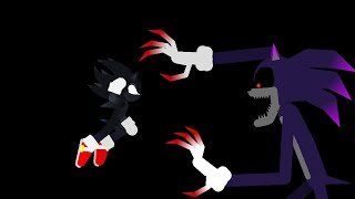 dark sonic vs xenofaker pt1