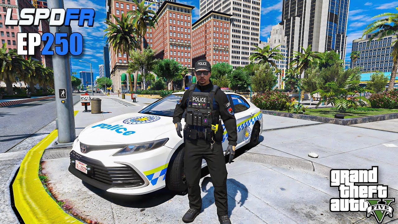 Police ល្បាតក្នុងក្រុងជួបរបស់ពិត -​ GTA 5 LSPDFR | Ep250