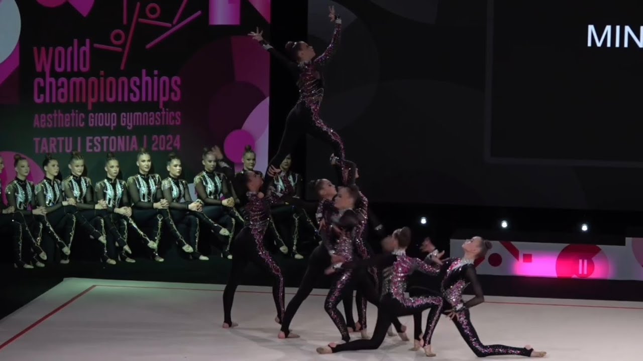Minetit-Junior Tartu-2024 #эстетическаягимнастика  #aestheticgroupgymnastics #соревнования