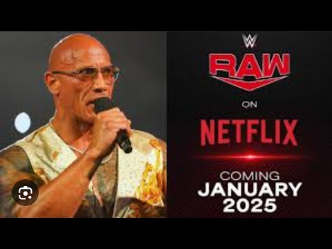 The Rocking Hundred the rock 100% confirmed for WWE RAW GOES TO NETFLIX - YouTube