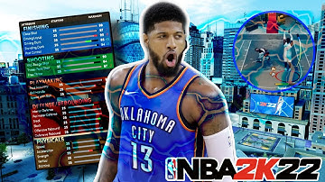 NBA 2K22 OKC PAUL GEORGE BUILD | CONTACT DUNKS | SNATCH BLOCKS | AND MORE ! 2k22