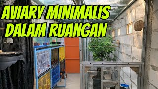 Aviary Burung Emprit Minimalis Jepang